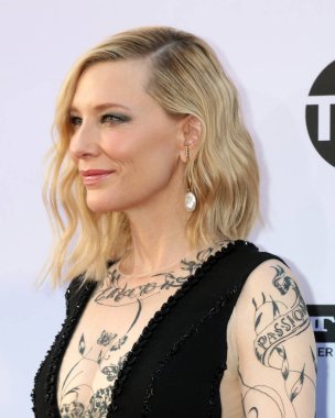 LOS ANGELES - JUN 7:  Cate Blanchett at the American Film Institute Lifetime Achievement Award to George Clooney at the Dolby Theater on June 7, 2018 in Los Angeles, CA clipart