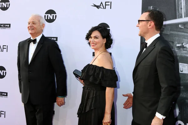 Los Angeles Haziran Bill Murray Karen Duffy Amerikan Film Enstitüsü — Stok fotoğraf