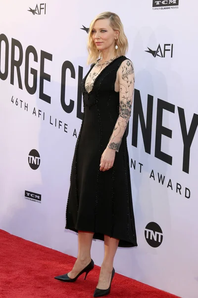 Los Angeles Haziran Cate Blanchett Amerikan Film Enstitüsü Ömür Boyu — Stok fotoğraf