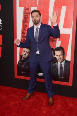 Los Angeles - Haziran 7: Jake Johnson Village Theater 7 Haziran 2018 yılında Westwood, Ca üzerinde 