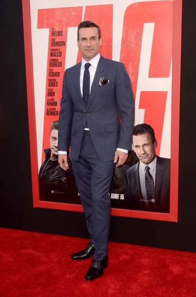 Los Angeles Jun Jon Hamm Tag Premiere Village Theater Junho — Fotografia de Stock