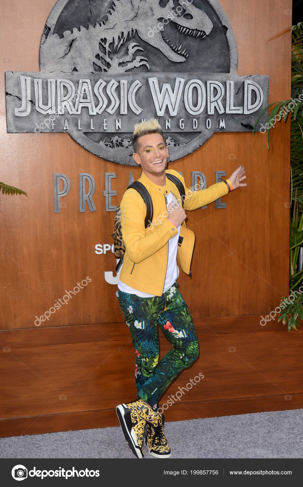 Los Angeles Jun Frankie Grande Jurassic World Fallen Kingdom Premiere Stock Editorial Photo C Jean Nelson