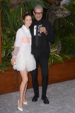 Los Angeles - Haziran 12: Emilie Livingston, Jeff Goldblum, 