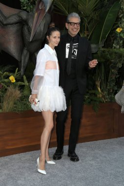 Los Angeles - Haziran 12: Emilie Livingston, Jeff Goldblum, 