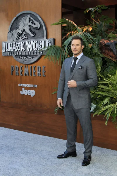 Los Angeles Jun Chris Pratt Bei Der Jurassic World Fallen — Stockfoto