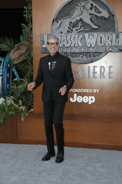Los Angeles Jun Jeff Goldblum Jurassic World Fallen Brytania Premiere — Zdjęcie stockowe