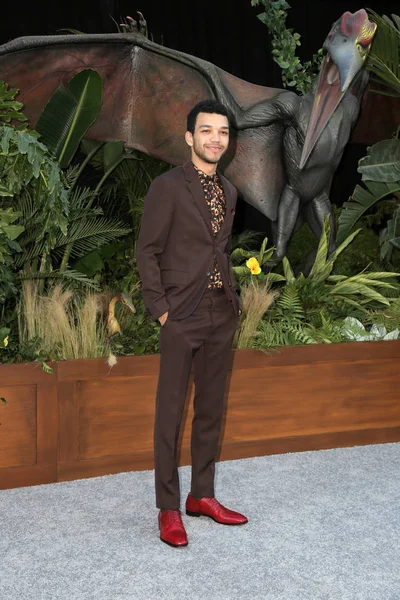 Los Angeles Juin Justice Smith Jurassic World Fallen Kingdom Première — Photo