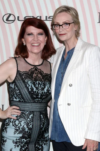 Los Ángeles Jun Kate Flannery Jane Lynch Los Premios Crystal — Foto de Stock