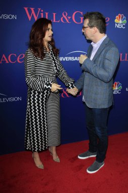 Los Angeles - Haziran 9: Debra Messing, Sean Hayes 