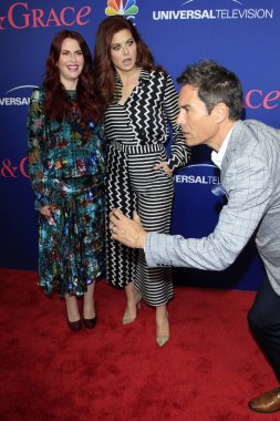 Los Angeles - Haziran 9: Megan Mullally, Debra Messing, Eric Mccormack 