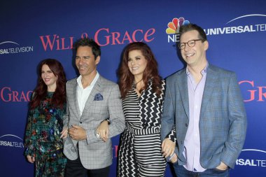 Los Angeles - Haziran 9: Megan Mullally, Eric Mccormack, Debra Messing, Sean Hayes 