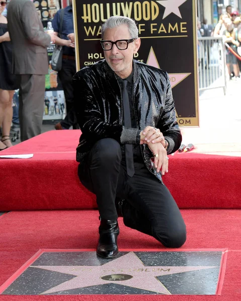 Los Angeles Jun Jeff Goldblum Ceremony Honoring Jeff Goldblum Star — Stock Photo, Image