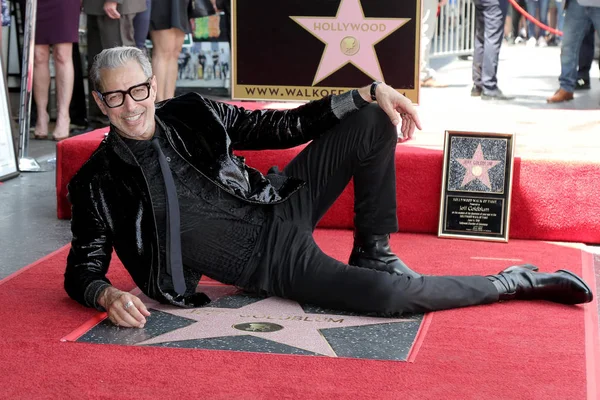 Los Angeles Juni Jeff Goldblum Bei Der Zeremonie Ehren Jeff — Stockfoto