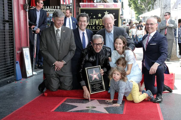 Los Angeles Giugno Leron Gubler Norm Eisen Jeff Goldblum Begley — Foto Stock