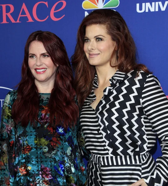 Los Angeles Giugno Megan Mullally Debra Messing All Evento Grace — Foto Stock