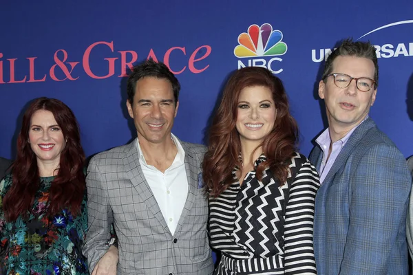 Los Angeles - Haziran 9: Megan Mullally, Eric Mccormack, Debra Messing, Sean Hayes 