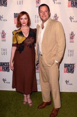 Los Angeles - Jun 16: Christina Hendricks, Michael Gladis Tcl Çince 6 tiyatro 16 Haziran 2018 Los Angeles, Ca Eleme 