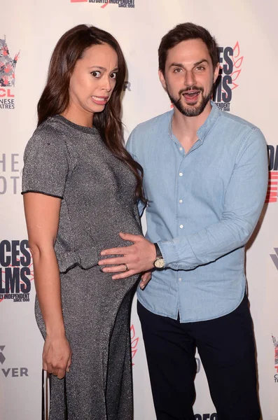 Los Angeles Giugno Amber Stevens West Andrew West Alla Prima — Foto Stock