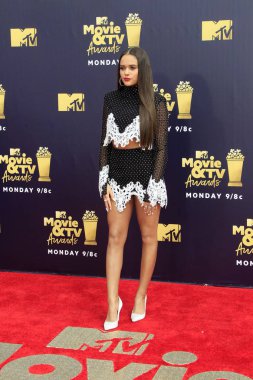 Los Angeles - Jun 16: Madison Pettis 2018 Mtv film ve Televizyon Ödülleri'nde 16 Haziran 2018 Barker askıda Santa Monica, Ca