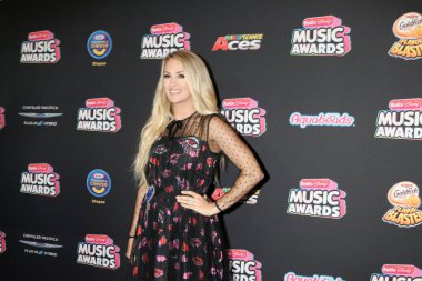 LOS ANGELES - JUN 22:  Carrie Underwood at the 2018 Radio Disney Music Awards at the Loews Hotel on June 22, 2018 in Los Angeles, CA clipart
