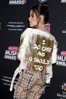 Los Angeles - 22 Haziran: Jenna Ortega üzerinde 22 Haziran 2018 Loews Hotel Los Angeles, Ca 2018 radyo Disney Müzik Ödülleri'nde