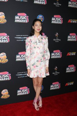 Los Angeles - 22 Haziran: Madison Hu üzerinde 22 Haziran 2018 Loews Hotel Los Angeles, Ca 2018 radyo Disney Müzik Ödülleri'nde