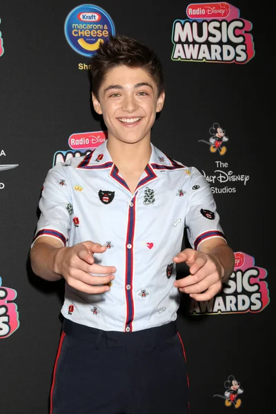 Los Angeles Giugno Asher Angel Radio Disney Music Awards 2018 — Foto Stock