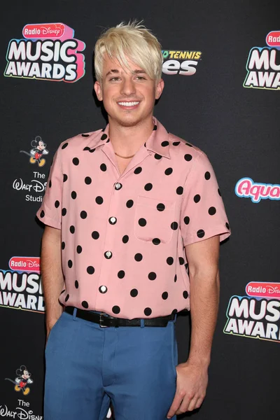 Los Angeles Jun Charlie Puth Radio Disney Music Awards 2018 — Fotografia de Stock