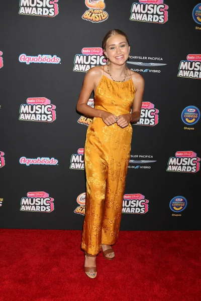 Los Angeles - 22 Haziran: Emily Skinner üzerinde 22 Haziran 2018 Loews Hotel Los Angeles, Ca 2018 radyo Disney Müzik Ödülleri'nde