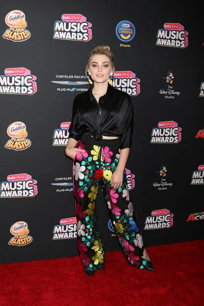 Los Ángeles Jun Meg Donnelly Los Radio Disney Music Awards —  Fotos de Stock