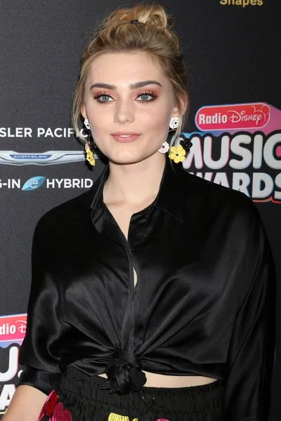 Los Angeles Jun Meg Donnelly 2018 Radio Disney Music Awards — Stock Photo, Image