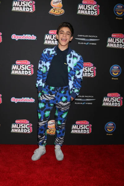 Los Angeles Juin Brandon Rossel Aux Radio Disney Music Awards — Photo