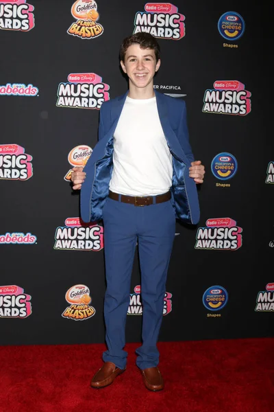 Los Ángeles Jun Ethan Wacker Los Radio Disney Music Awards —  Fotos de Stock