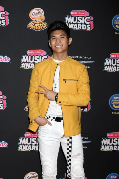 Los Angeles Jun Gabe Guzman Rádió 2018 Disney Music Awards — Stock Fotó