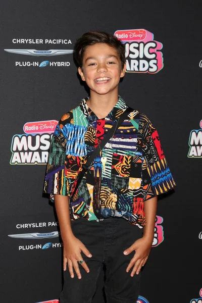 Los Angeles Juin Malachi Braton Aux Radio Disney Music Awards — Photo