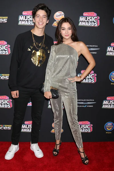 Los Ángeles Jun Milo Manheim Invitada Los Premios Radio Disney — Foto de Stock