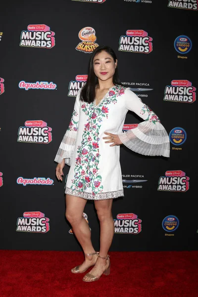 Los Angeles Jun Mirai Nagasu 2018 Radio Disney Music Awards — Stock fotografie