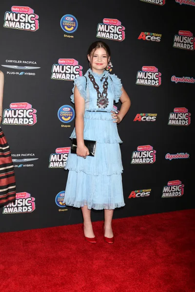 Los Angeles Jun Sophie Pollono 2018 Radio Disney Music Awards — Stock fotografie