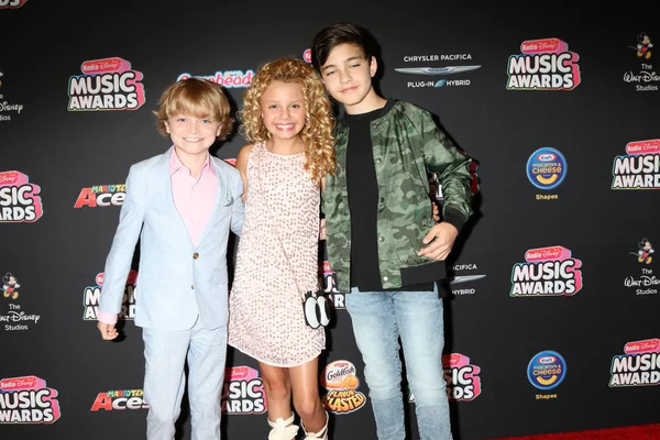 Los Angeles Giugno Buie Mallory Mahoney Bryce Gheisar Radio Disney — Foto Stock