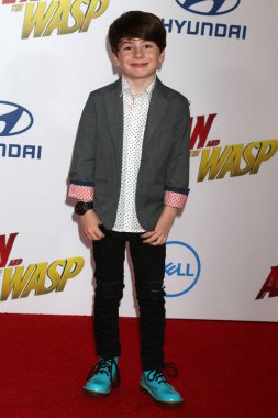 Los Angeles - Haziran 25: Paxton standında Ant-Man ve Los Angeles, Ca üzerinde 25 Haziran 2018 El Capitan tiyatro Wasp galasında