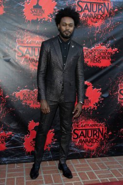 Los Angeles - Haziran 27: Echo Kellum Castaways üzerinde 27 Haziran 2018 Burbank, Ca, Saturn Ödülleri'nde