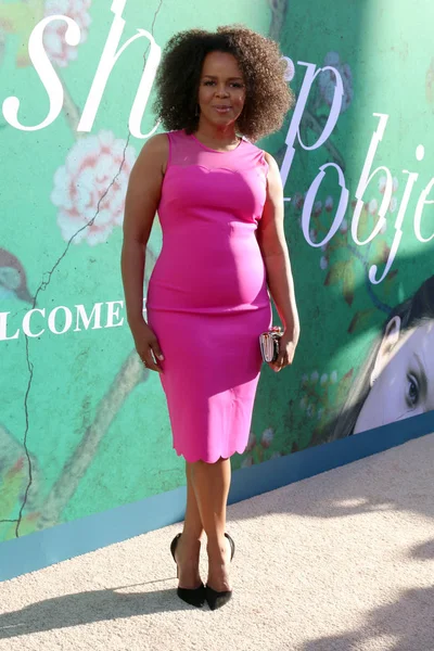 Los Ángeles Jun Paula Newsome Estreno Hbo Sharp Objects Arclight —  Fotos de Stock