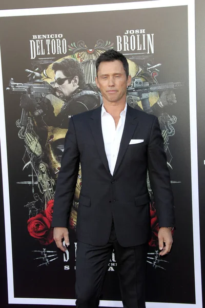 Los Angeles Jun Jeffrey Donova Sicario Day Soldado Premiere Village — Stock Photo, Image