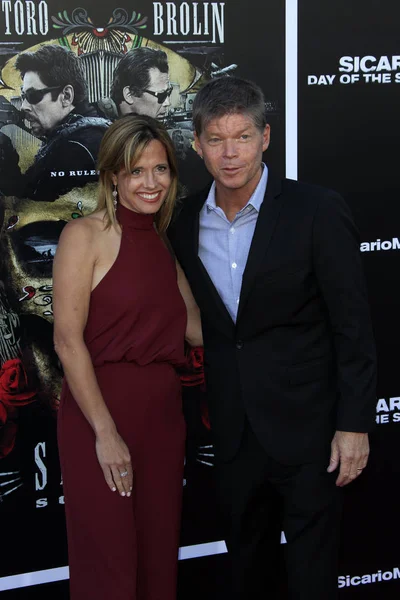 Los Angeles Juin Rob Liefeld Joy Creel Sicario Day Soldado — Photo