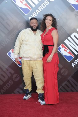 Los Angeles - Haziran 25: Dj Khaled, Nicole Tuck 25 Haziran 2018 Barker askıda Santa Monica, Ca, 2018 Nba Ödülleri'nde