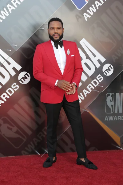 Los Angeles Juin Anthony Anderson Aux Nba Awards 2018 Barker — Photo