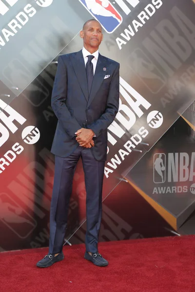 Los Angeles Jun Reggie Miller 2018 Nba Awards Barker Hanger — Stock Photo, Image