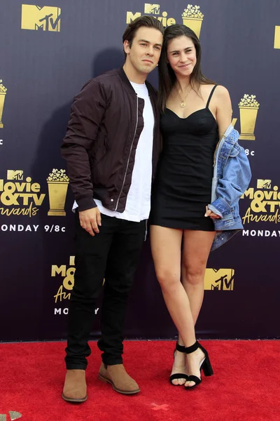 Los Angeles Jun Cody Kelsey Kreppel Mtv Movie Awards 2018 — Fotografia de Stock