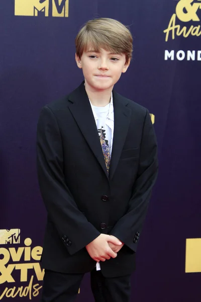 Los Ángeles Jun Jackson Robert Scott Los Mtv Movie Awards —  Fotos de Stock