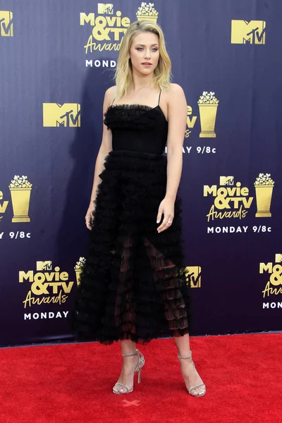 Los Angeles Jun Lili Reinhard Mtv Movie Awards 2018 Barker — Fotografia de Stock